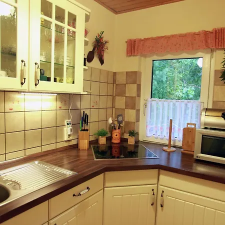 Attractive In Waltershausen With Fireplace *